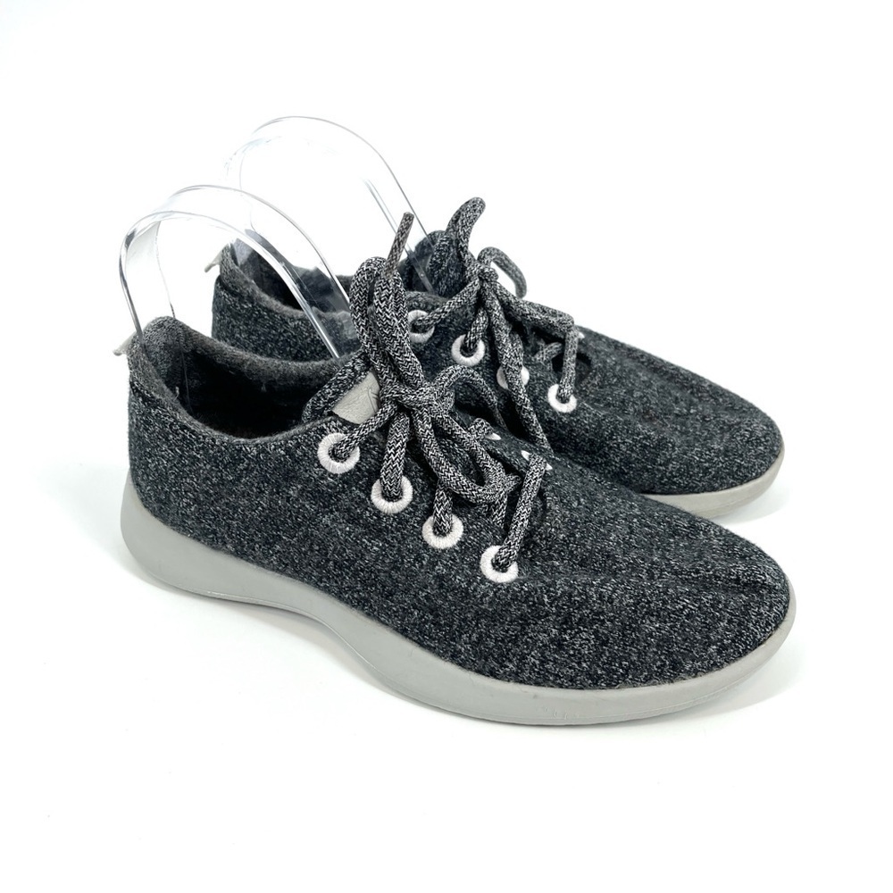 Allbirds Wool Runners Heather Dark Gray Everday Casual Sneakers Size 7